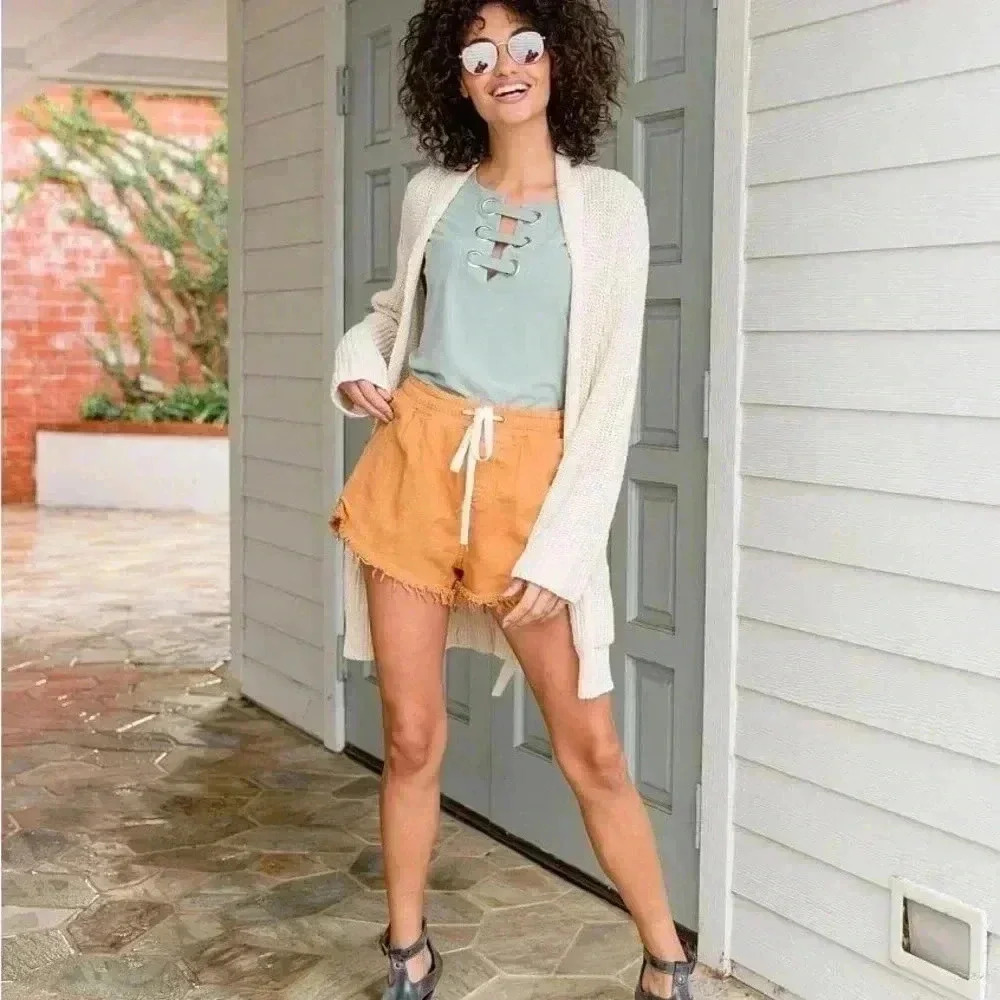 BILLABONG COAST LINE SHORTS IN COLOR GOLDEN HOUR SIZE L